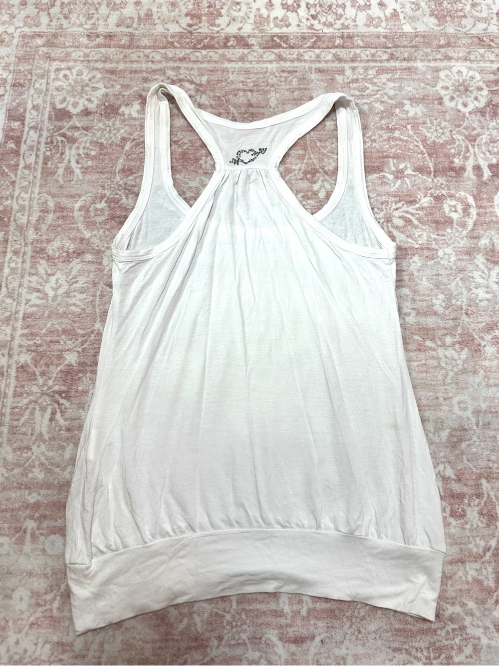 Blugirl Folies 💎 Y2K Vintage Crystal Embellished Tank Top - Picture 9 of 14
